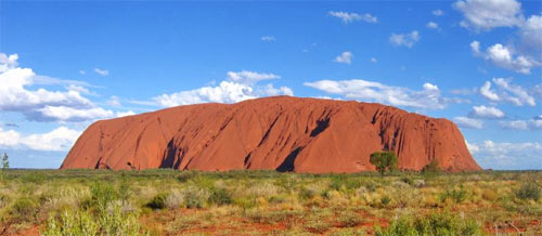 View of Uluru uluru