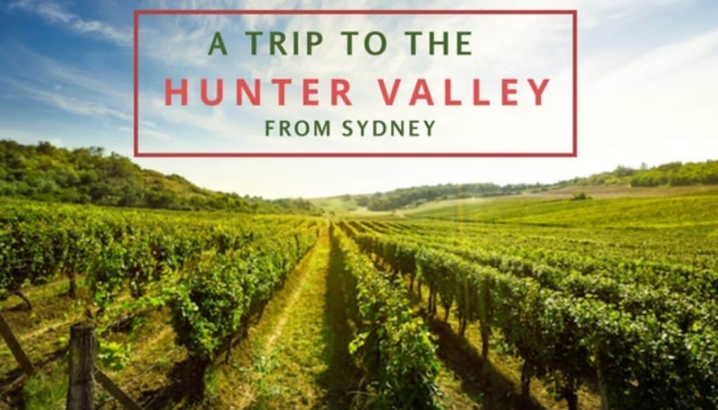 travel to hunter valley from sydney