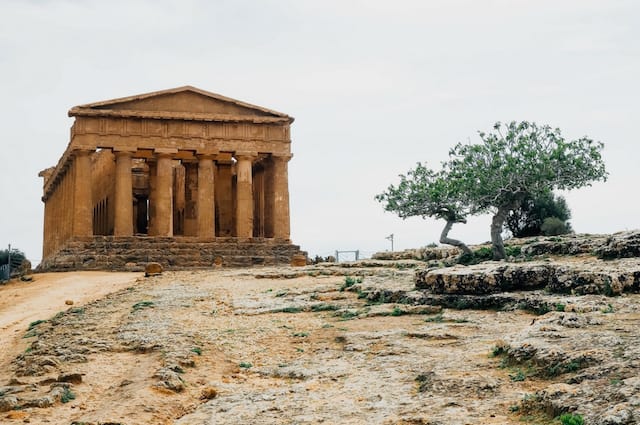 Sicily temple of concordia