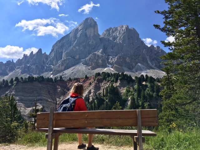 Beautiful Sass Putia Dolomites Italy