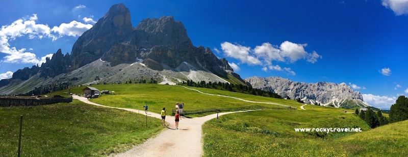 Circular hike Sass de Putia
