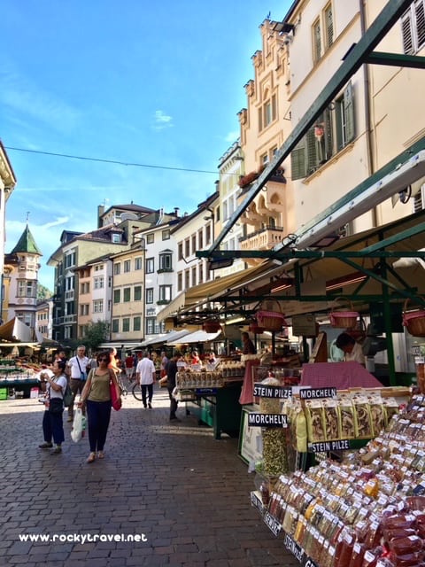 Bolzano Market Piazza Delle Erbe