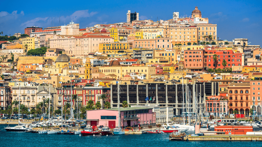 View of Cagliari Sardinia Cagliari Sardinia