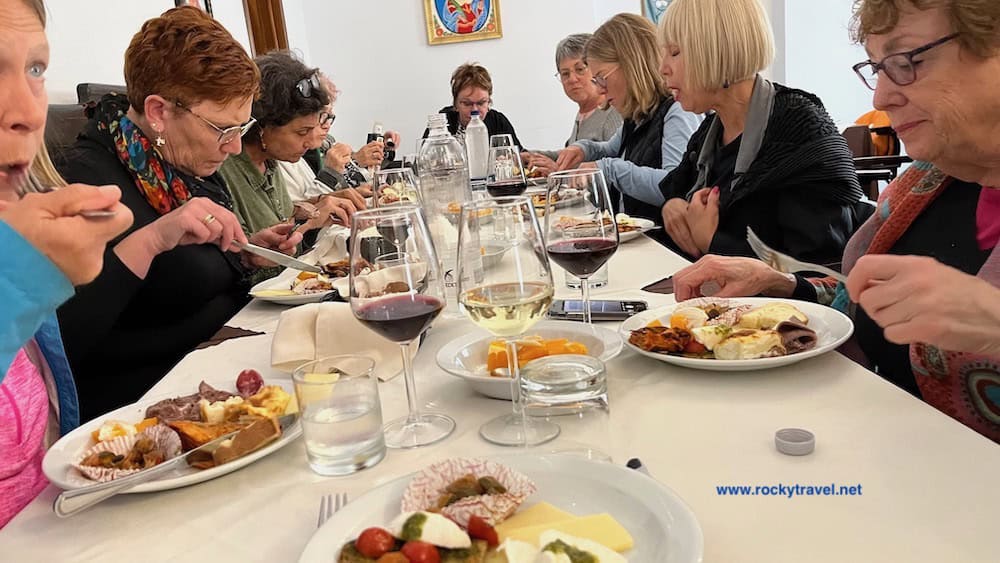 Lunch In Modica Sicily