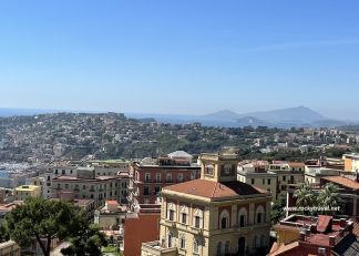 View of Naples Italy