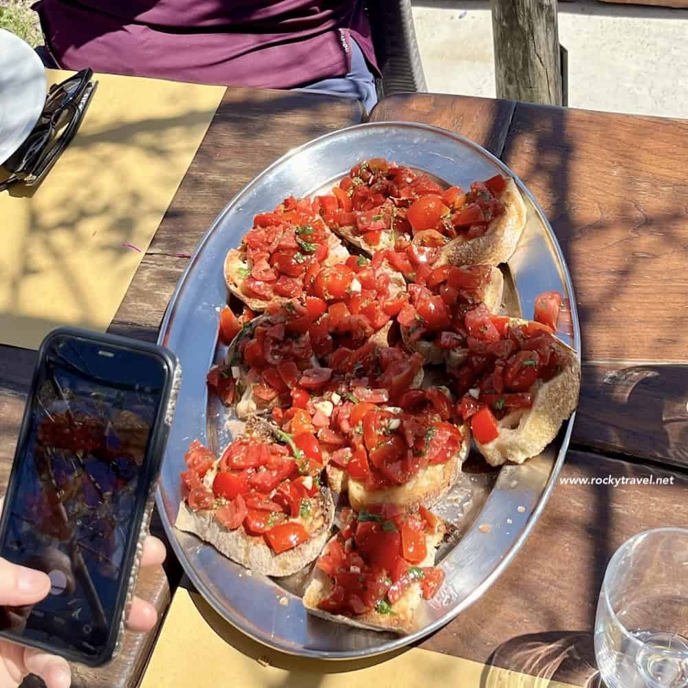 Food of Ischia Naples Ischia Bruschetta